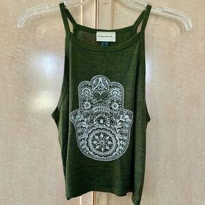 Olive Green Tank Top